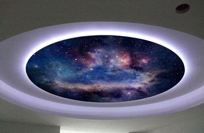 Натяжные потолки галактика рисунок 1395
